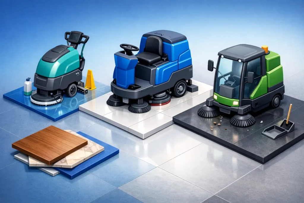 Jak wybrać maszynę do mycia podłóg
